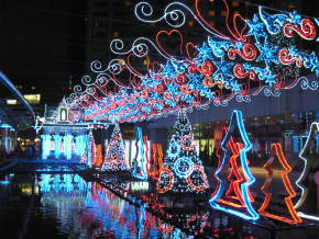 東京ドームシティのクリスマスイルミネーション